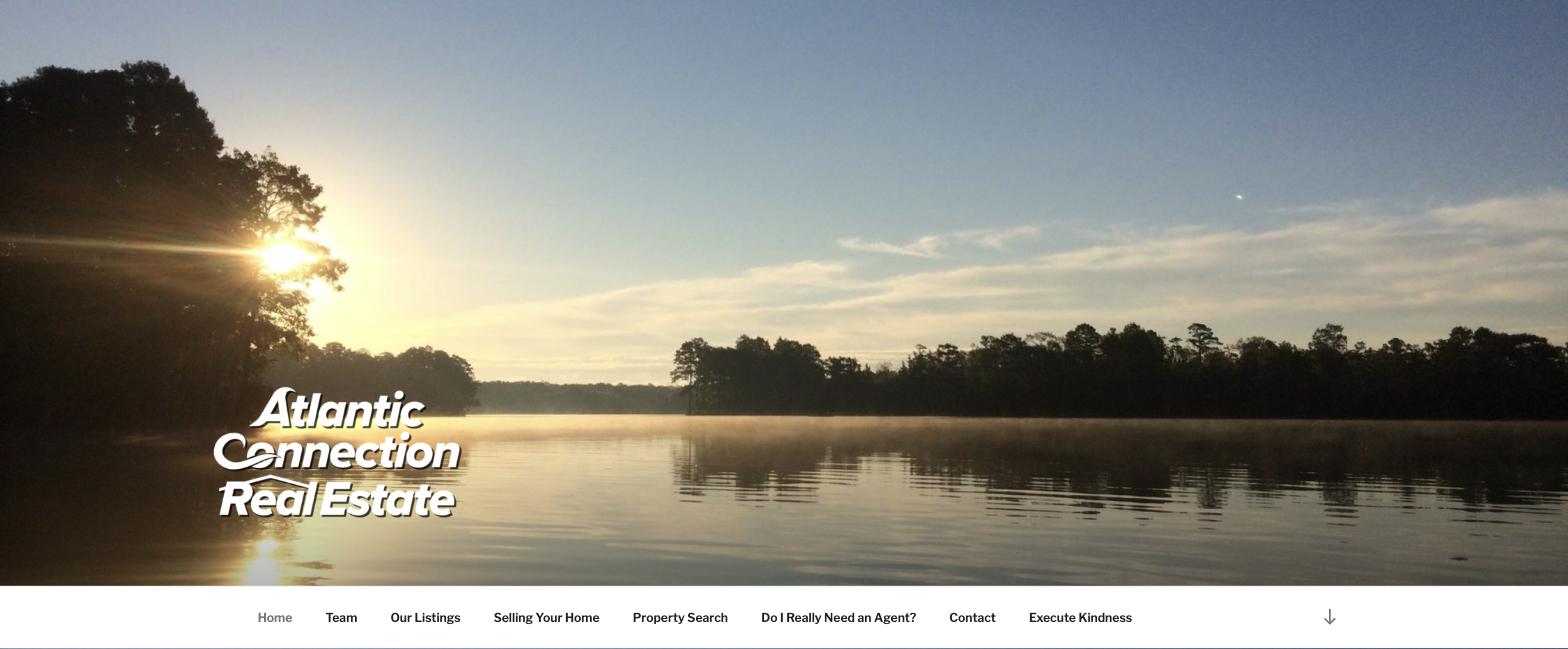 Atlantic Connection Real Estate website